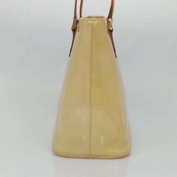 LOUIS VUITTON Monogram Vernis Houston Hand Bag Beige - Picture 3 of 16